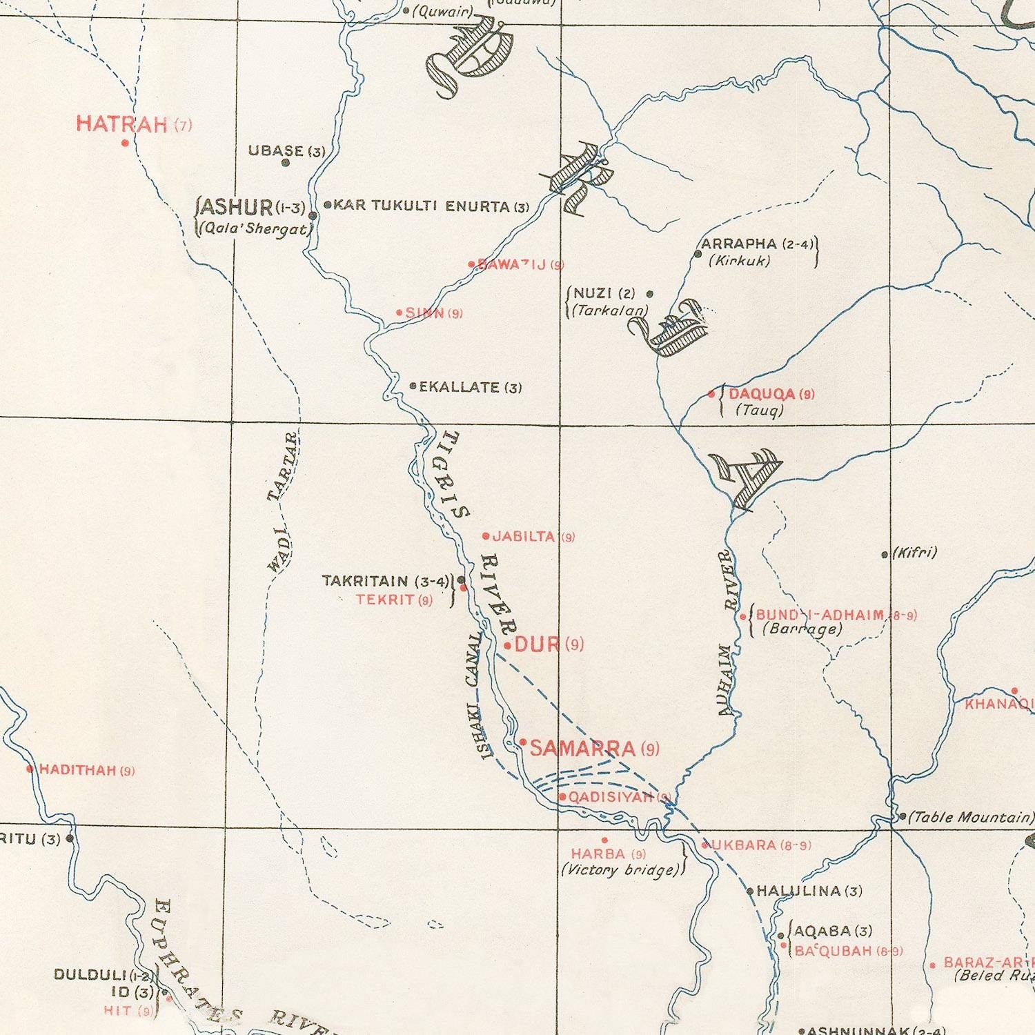 Carte ancienne de l'Algérie, province d'Oran - Votre Carte Ancienne