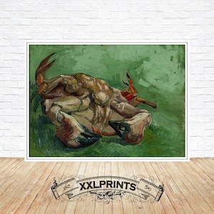 Vincent Van Gogh, A crab on its back, 1888, fine reproduction, fine art print