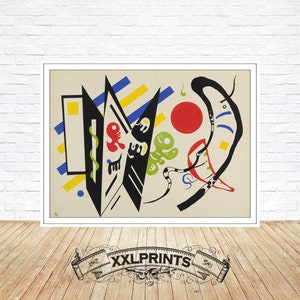 Wassily Kandinsky, Réciproque, 1935, fine reproduction, fine art print, oversize print