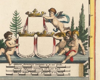 Reproduction De Carte Ancienne – Catalogne (Cataluña) 1688 – Fabriquée En France – Neuve