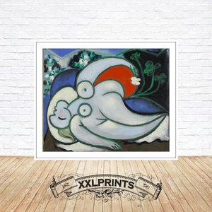 Pablo Picasso, Woman lying down, 1932, fine reproduction, fine art print, oversize print