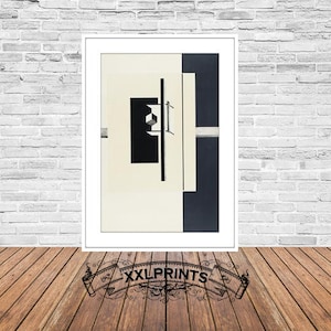 El Lissitzky Proun Print: Suprematism Fine Art Reproduction