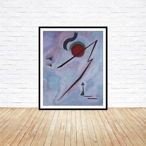 Wassily Kandinsky, Angular line, 1930, fine reproduction, fine art print, large print