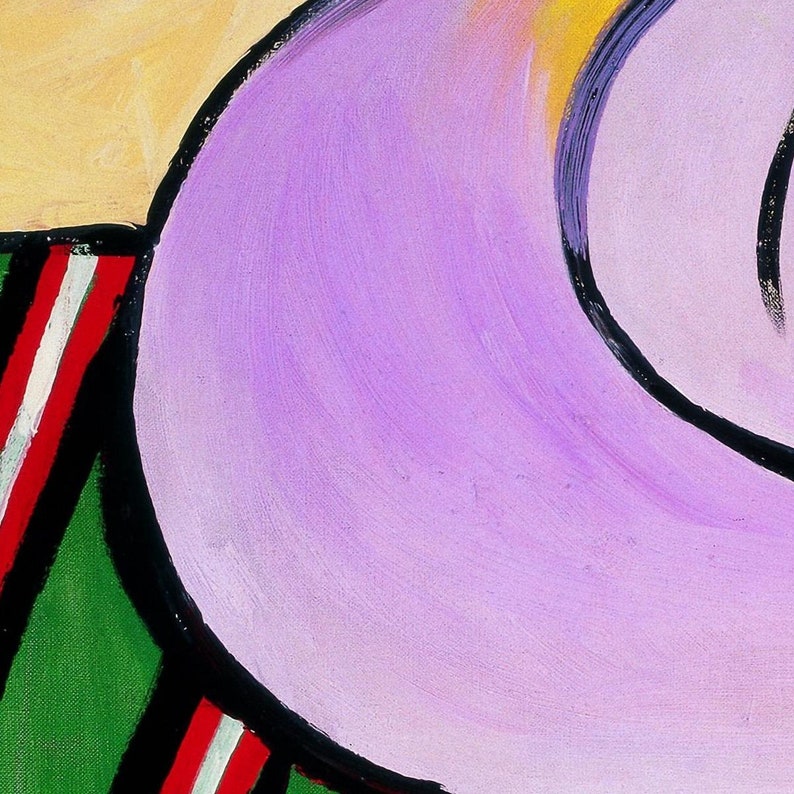 Pablo Picasso Woman With Yellow Hair Fine Reproduction Fine Etsy