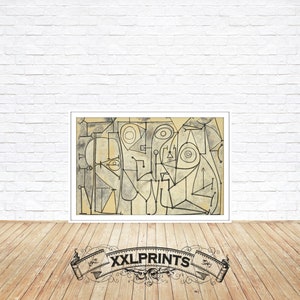 Picasso &#39;The Kitchen&#39; Print: 1948 Cubist Art Reproduction
