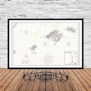 Antique Balearic Islands Map: Mallorca, Menorca, Ibiza, 1812 Art Print