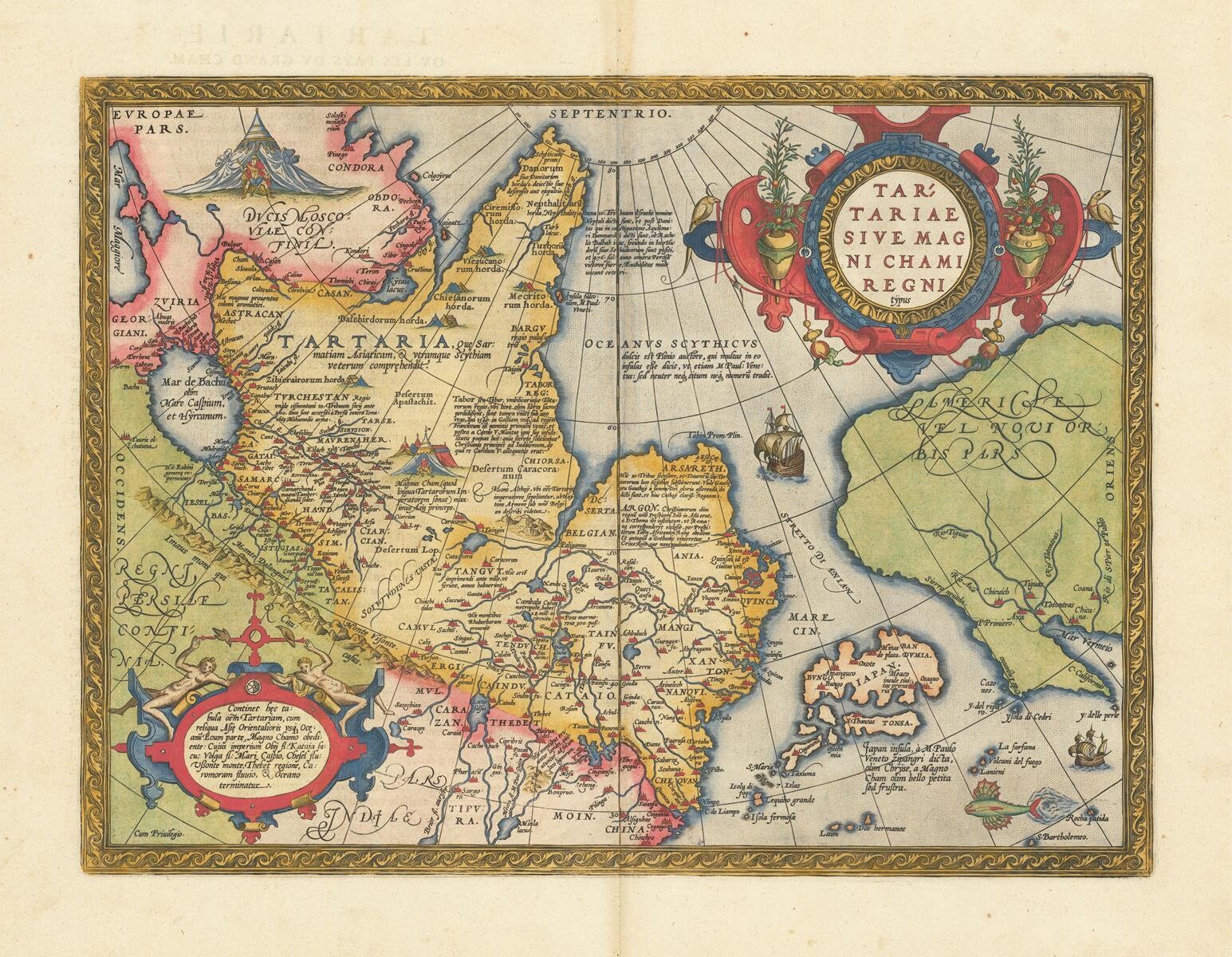 Reproduction plan ancien d'Odense 1598 