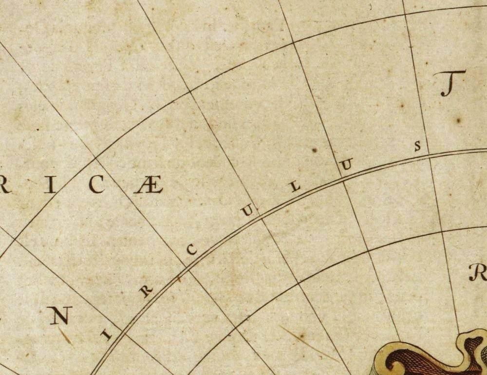 Ancient Map of North Pole 16th Century Old Map Fine - Etsy