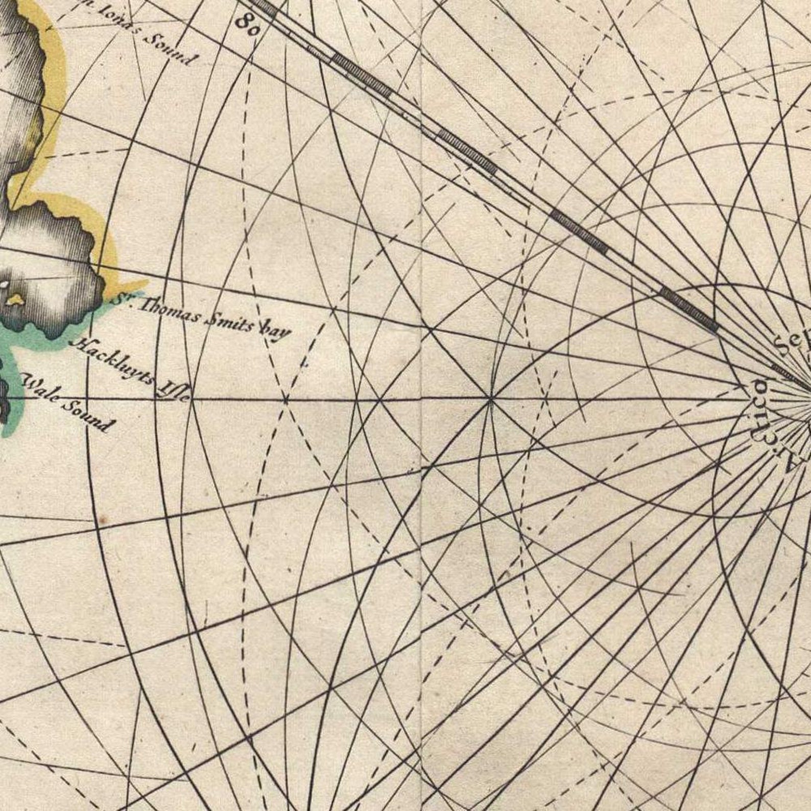 Ancient Map of North Pole 1640 Very Rare Map Antique Fine | Etsy