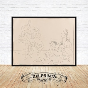 Picasso &quot;Dances, 1954&quot; Fine Art Print