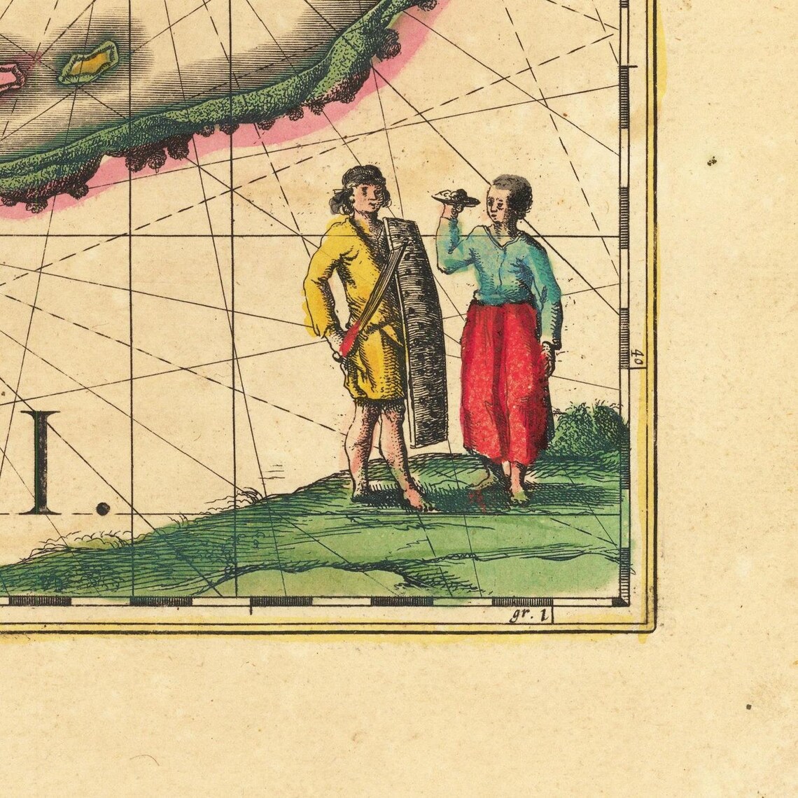 Old Map of Maluku Islandsspice Islands1635rare Etsy