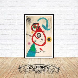 Joan Miro &quot;Untitled&quot; Art Print: Fine Art Reproduction