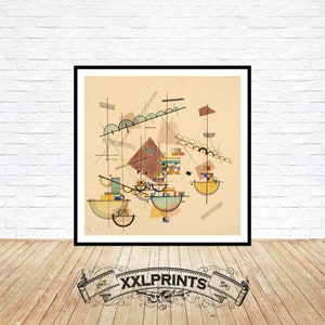 Wassily Kandinsky, Lyrical, 1923, fine reproduction, fine art print