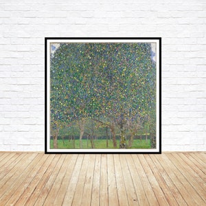 Gustav Klimt Pear Tree Print: Fine Art Reproduction, Oversize Print