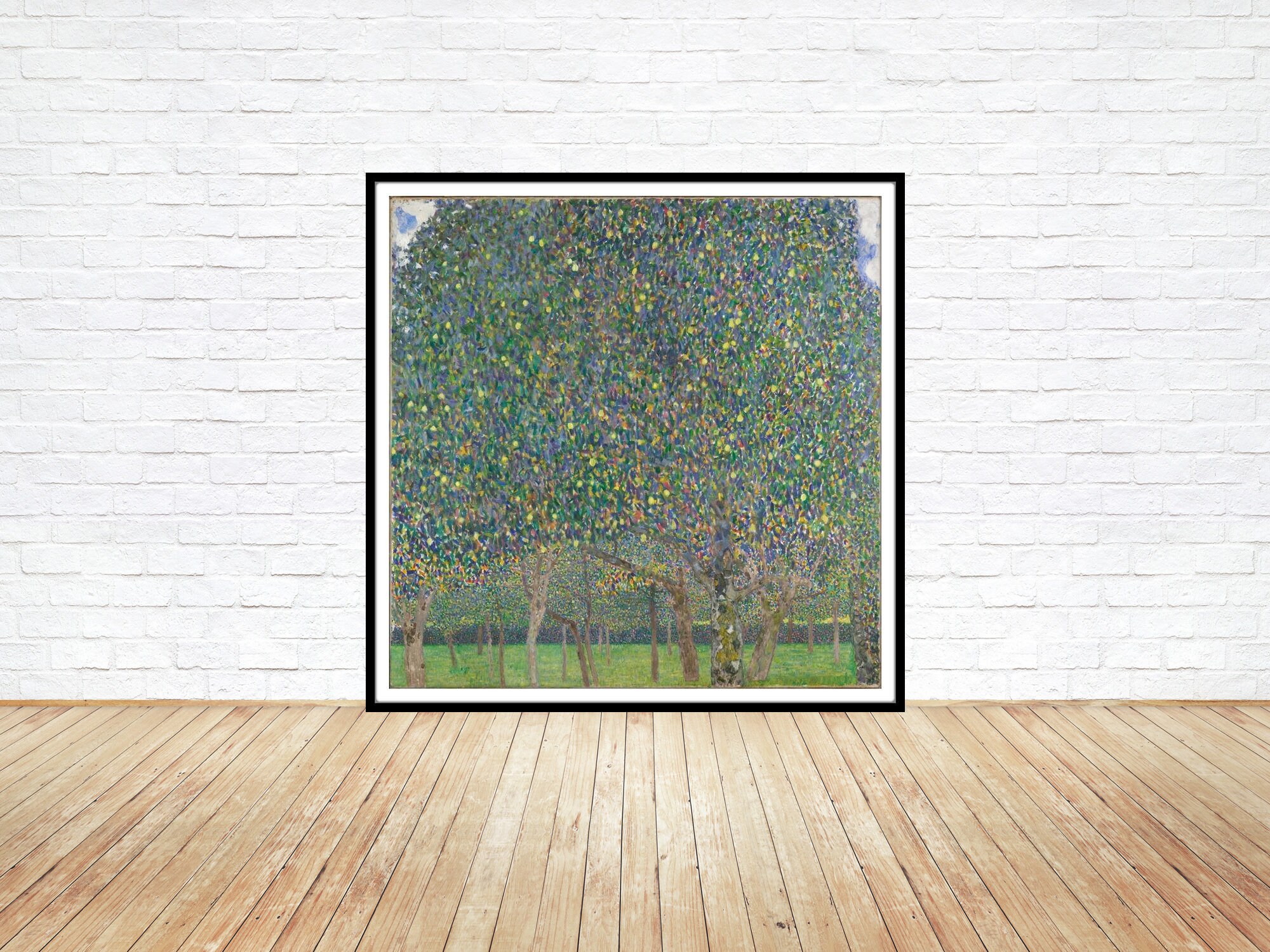 Gustav Klimt Pear Tree Print: Fine Art Reproduction, Oversize Print