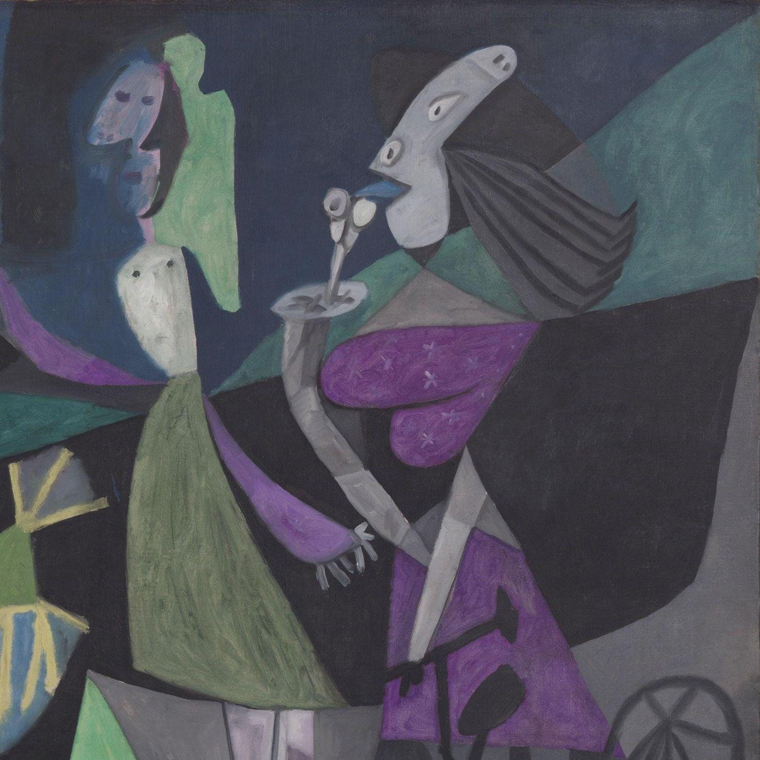 ピカソ「アンティーブの夜釣り」版画：美術複製 - Etsy 日本