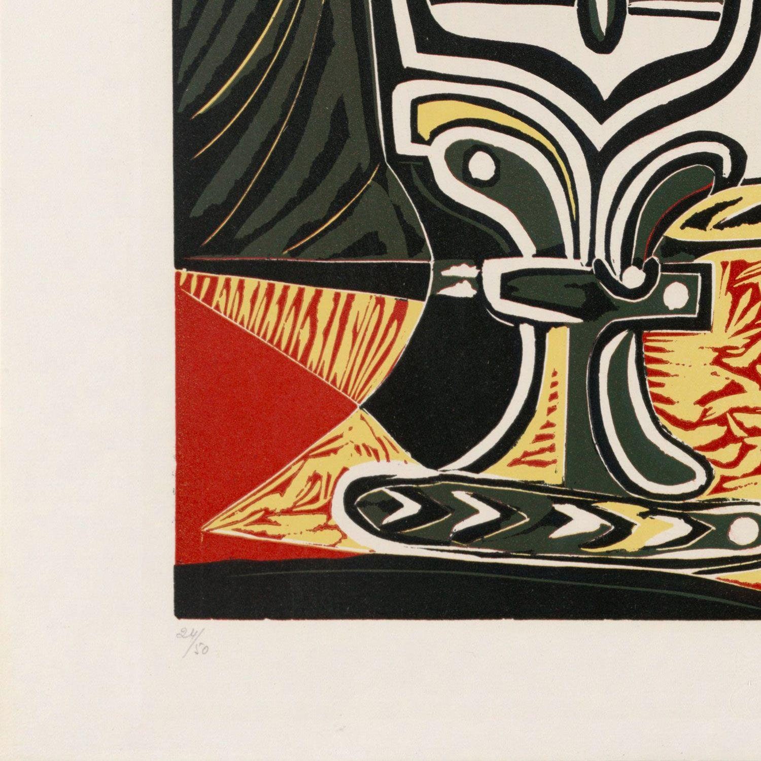 ピカソ静物画: Nature Morte au Verre、美術品の複製 - Etsy 日本