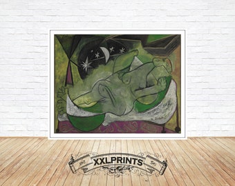 Faune Devoilant Une Femme 1936 Pablo Picasso Original Tear Sheet