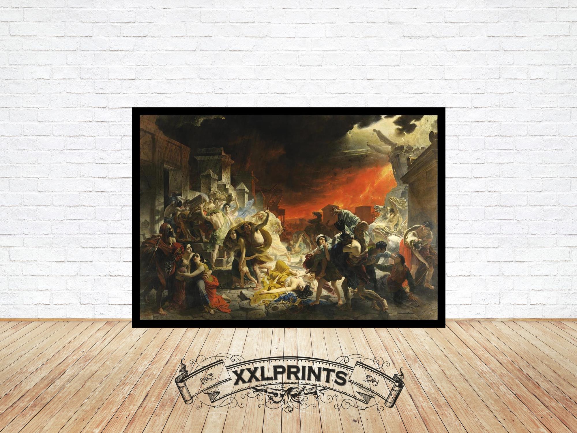 Karl Brullov - The Last Day of Pompeii - Fine Art Print