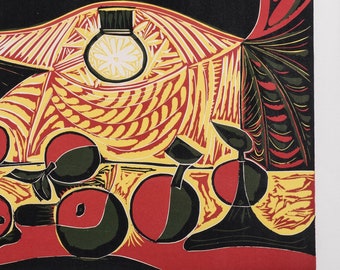Pablo Picasso, Still Life With Glass Under the Lamp, 1962 Pablo Picasso, Still Life With Glass Under the Lamp, 1962