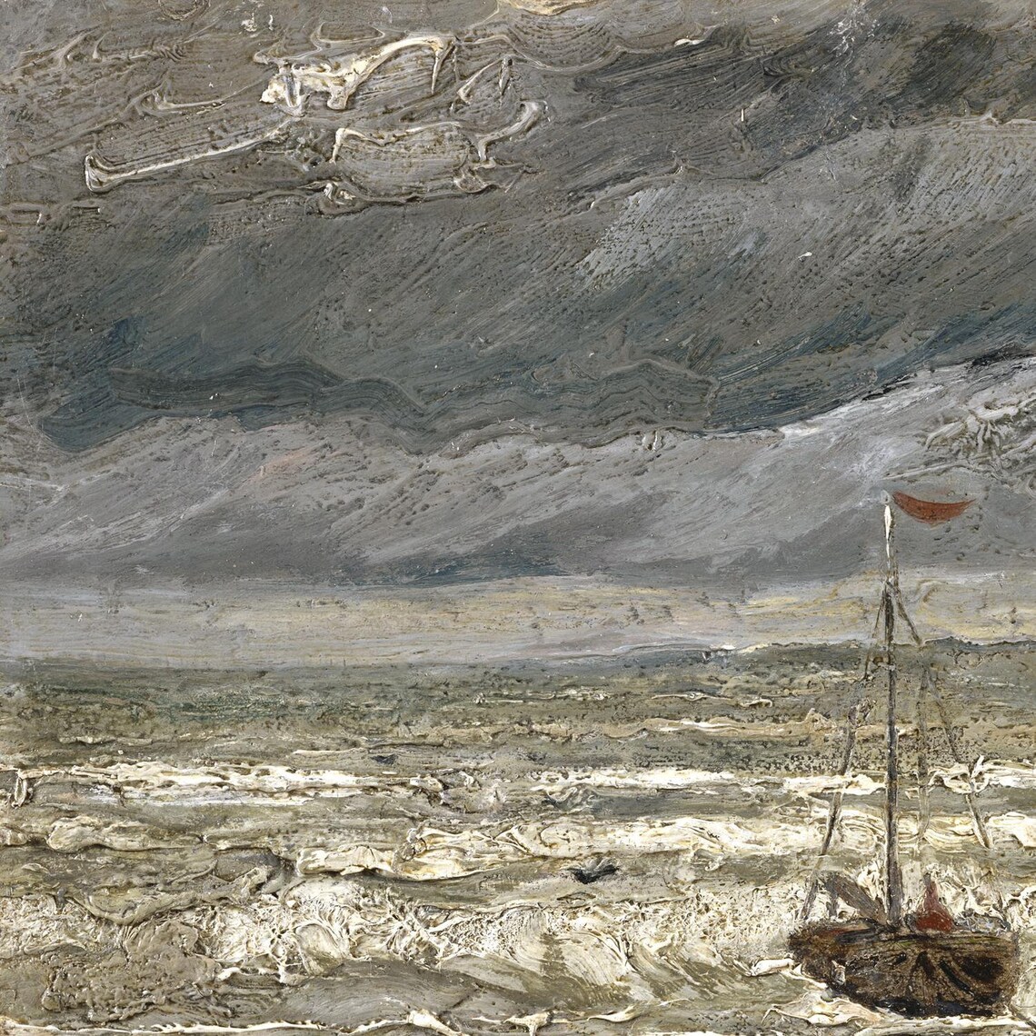 Van Gogh Beach at Scheveningen in Stormy Weather 1882 Fine Etsy