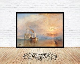 額入りプリント - ウィリアム・ターナー - 海の漁師（1796） - 絵画