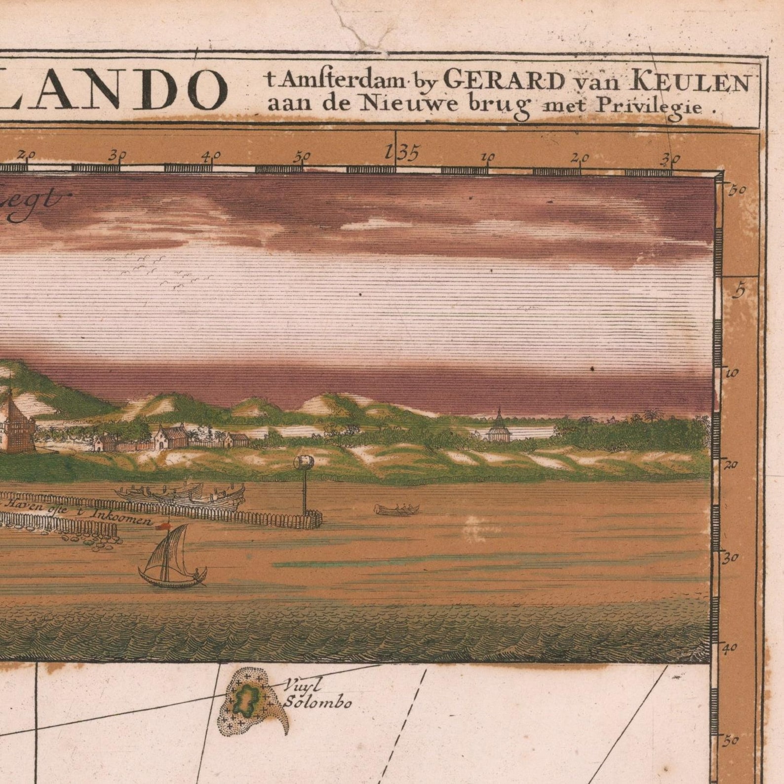 Old Map of Java Sea Chart 1753 Very Rare Map Antique Map - Etsy
