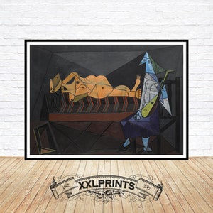 Pablo Picasso, Aubade, 1942, fine reproduction, fine art print, oversize print