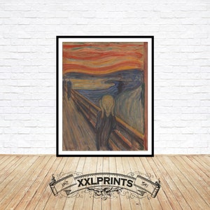 Edvard Munch, The Scream, 1893, belle reproduction, impression d&#39;art