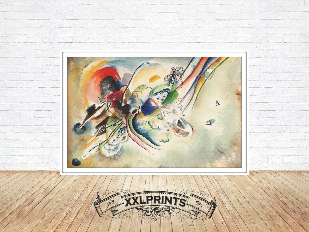 Kandinsky Composition Print: Abstract Expressionism Fine Art ...