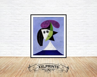 Pablo Picasso, Woman with a hat, 1935, fine reproduction, fine art print, oversize print