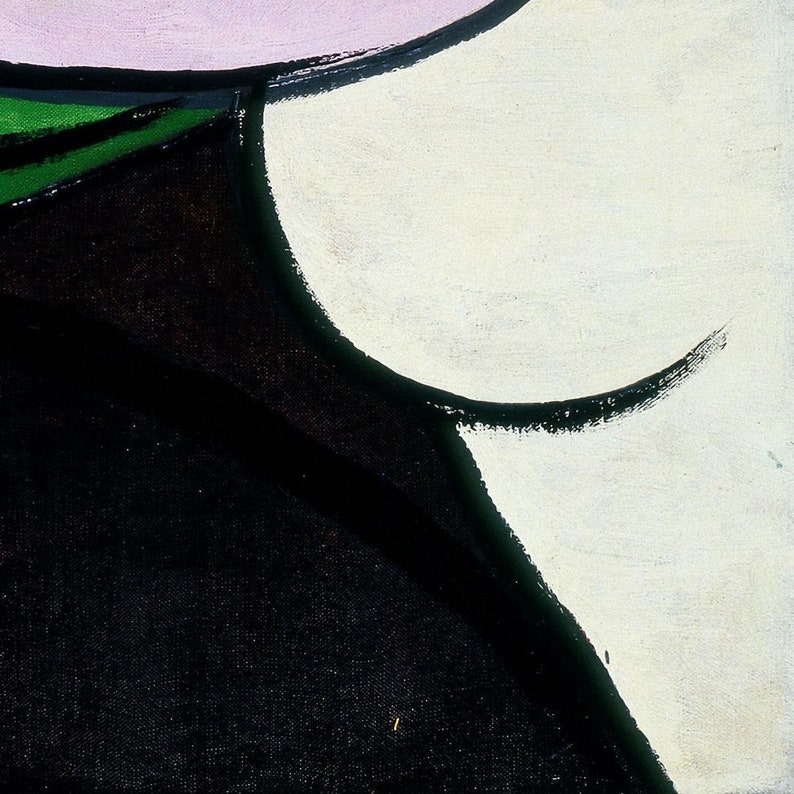 Pablo Picasso Woman With Yellow Hair Fine Reproduction Fine Etsy