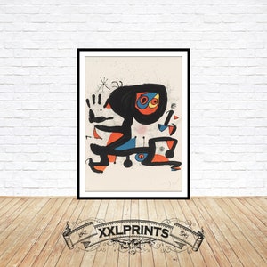 Joan Miro - Poster, fine reproduction, fine art print