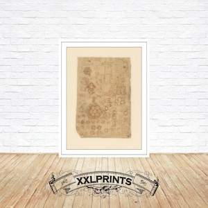Léonard de Vinci, Codex de l&#39;Atlantique (Codex Atlanticus), 14, dessin ancien, haute qualité, reproduction fine, impression d&#39;art, impression surdimensionnée