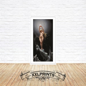 Luis Ricardo Falero, The pole star, fine reproduction, fine art print