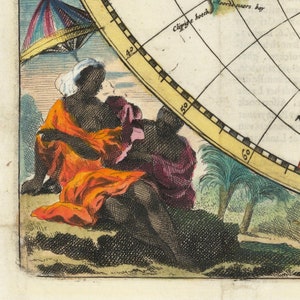 1663 World Map Print: Rare Fine Art Reproduction - Etsy