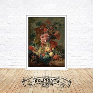 Jan Van Huysum, Fruit piece, 1712, fine reproduction, fine art print
