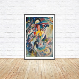 Wassily Kandinsky, Moscow II, 1916, fine reproduction, fine art print