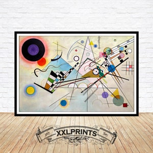 Composizione VIII di Kandinsky: riproduzione di arte astratta