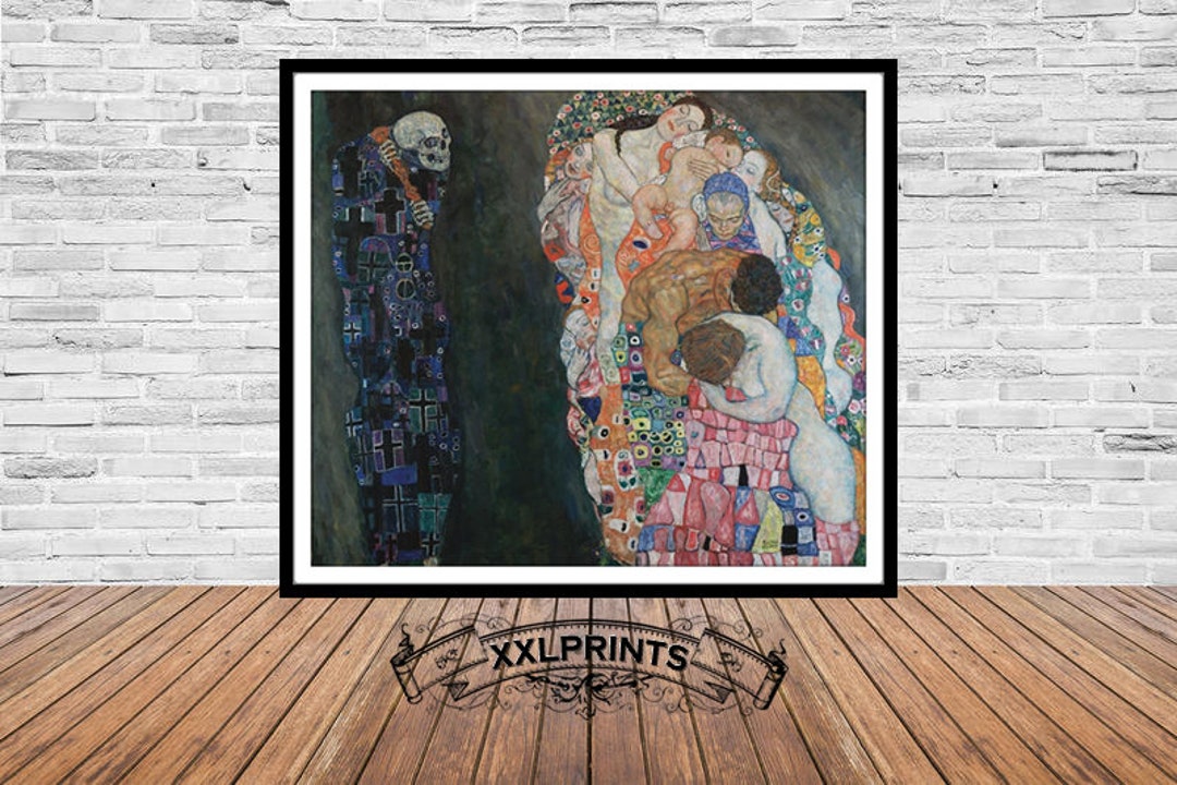 Gustav Klimt - Death and Life - Fine Art Giclée Print - Etsy