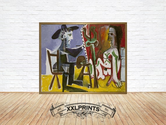 パブロ ピカソ レプリカ版 油絵 絵画 アンティーク インテリア MoMA