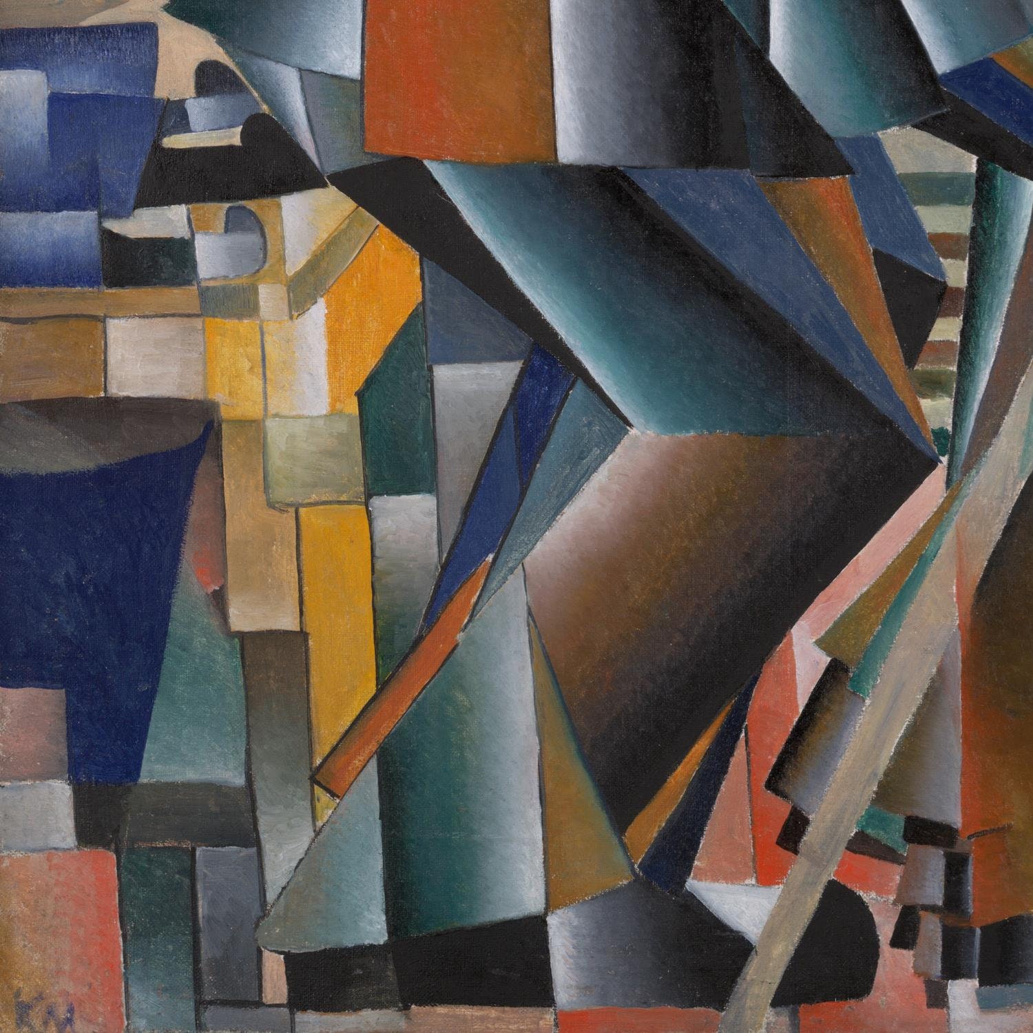 Kazimir Malevich the Knife Grinder 1913suprematism Fine Etsy