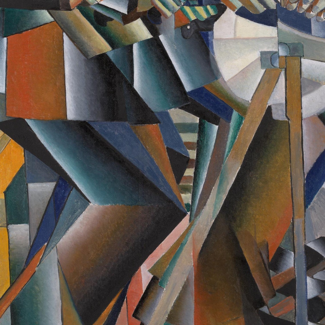 Kazimir Malevich the Knife Grinder 1913suprematism Fine Etsy