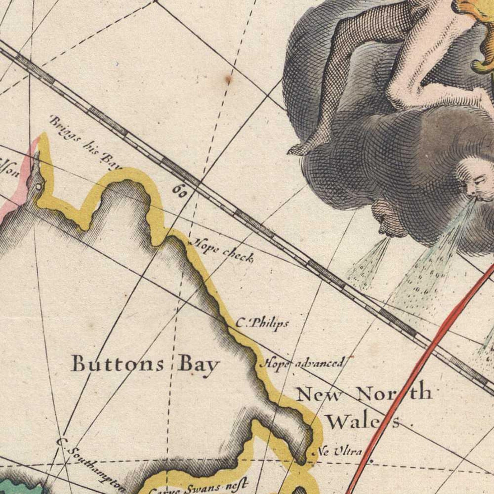 Ancient Map of North Pole 1640 Very Rare Map Antique Fine | Etsy