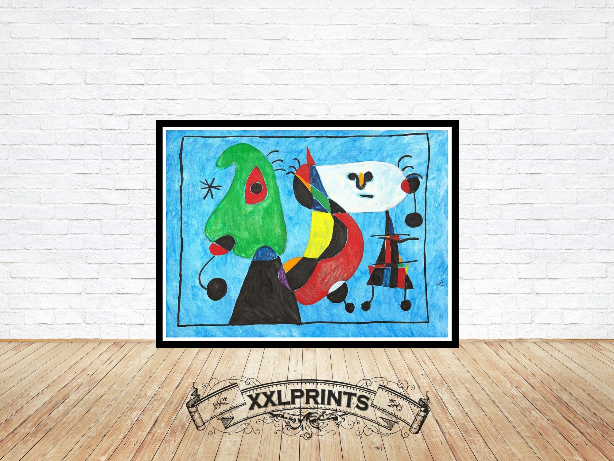 Joan Miro, Untitled, 1947, Fine Reproduction, Fine Art Print - Etsy