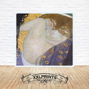 Gustav Klimt Danae Print: Fine Art Reproduction