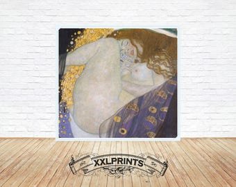 Impresión de Dánae de Gustav Klimt: Reproducción de bellas artes