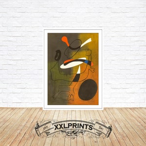 Joan Miro - Peinture, 1933, fine reproduction, fine art print, oversize print