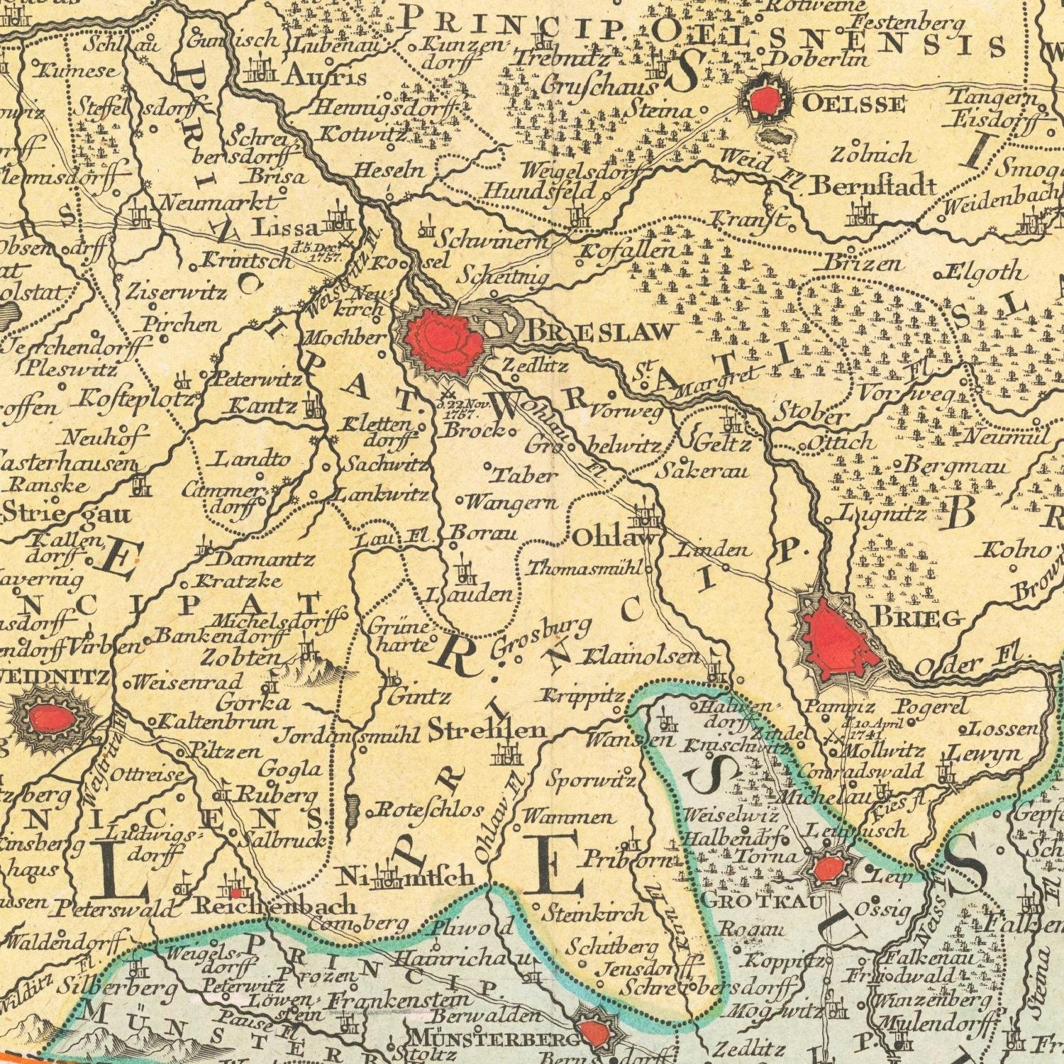 alte-karte-von-schlesien-breslau-wroclaw-einset-1758-sehr-etsy-schweiz