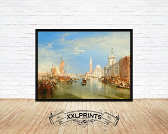 ターナー ヴェニス プリント: ドガーナとサン ジョルジョ マッジョーレ